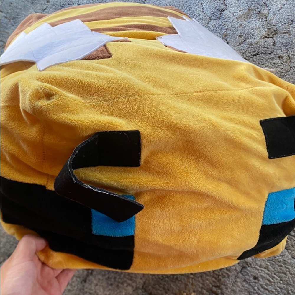 Huge Minecraft Bee Plushie